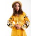 Embroidered Boho Dress "Sunshine in July"